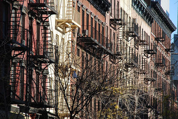 Apartments along 46th Street