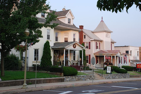 Shops along Market Street