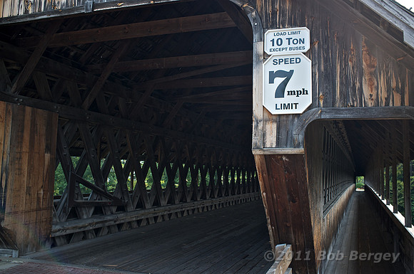 A Bus-Friendly Covered Bridge!