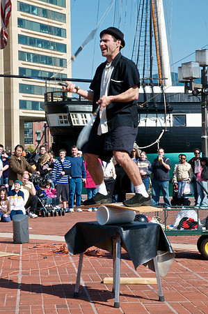 Michael Rosman, Street Performer