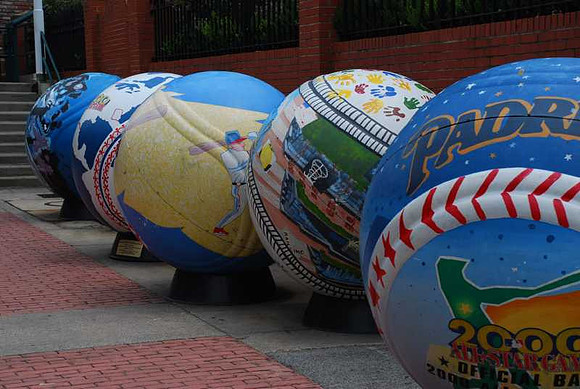 Giant Baseballs