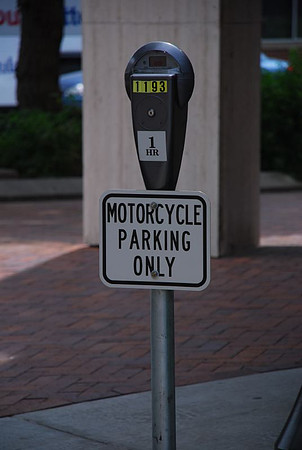Motorcycle Parking Meter