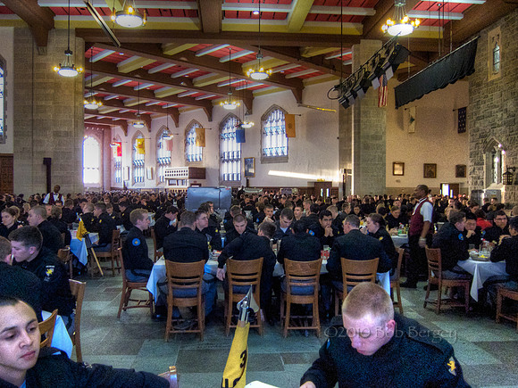 Breakfast in the Mess Hall